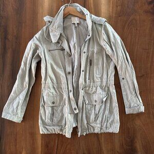 Joie casual lightweight hooded jacket, sz M